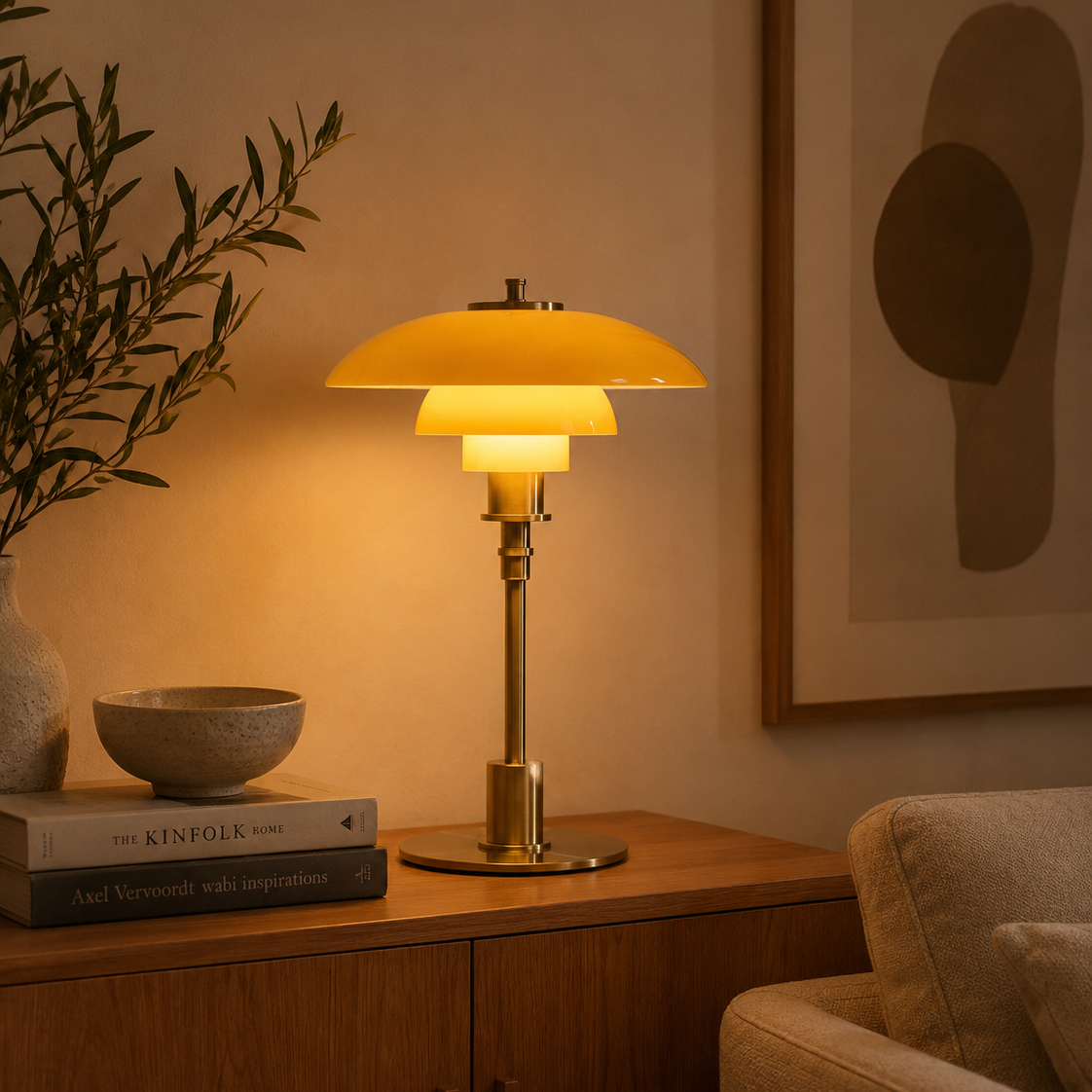 Dansk Designbordslampa